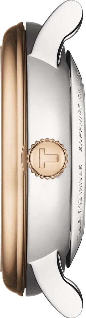 Tissot T Classic Carson Premium 30 White Dial Two Tone Steel Strap Watch for Women - T122.207.22.033.00 Buy Now By Tissot