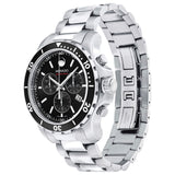 Movado Series 800 Chronograph Black Dial Silver Steel Strap Watch For Men - 2600142 Buy Now By Movado