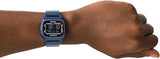 Fossil Retro Analog-Digital Black Dial Blue Steel Strap Watch for Men - FS5896 Buy Now By Fossil