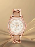 Fossil Riley White Dial Sand Leather Strap Watch for Women - ES3466 Buy Now By Fossil