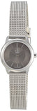 Calvin Klein Minimal Grey Dial Silver Mesh Bracelet Watch for Women - K3M23124 Buy Now By Calvin Klein