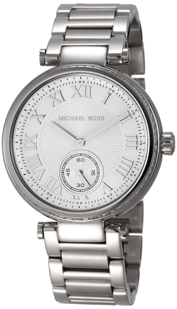 Michael Kors Skylar Silver Dial Silver Steel Strap Watch for Women - MK5866 Buy Now By Michael Kors
