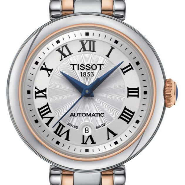 Tissot Bellissima Automatic Silver Dial Two Tone Steel Strap Watch For Women - T126.207.22.013.00 Buy Now By Tissot