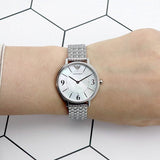Emporio Armani Kappa Mother of Pearl Dial Silver Steel Watch For Women - AR2507 Buy Now By Emporio Armani