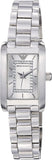 Emporio Armani Classic Diamonds Silver Dial Silver Steel Strap Watch For Women - AR3170 Buy Now By Emporio Armani