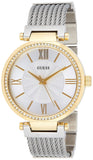 Guess Soho Diamonds Silver Dial Silver Mesh Bracelet Watch for Women - W0638L7 Buy Now By Guess