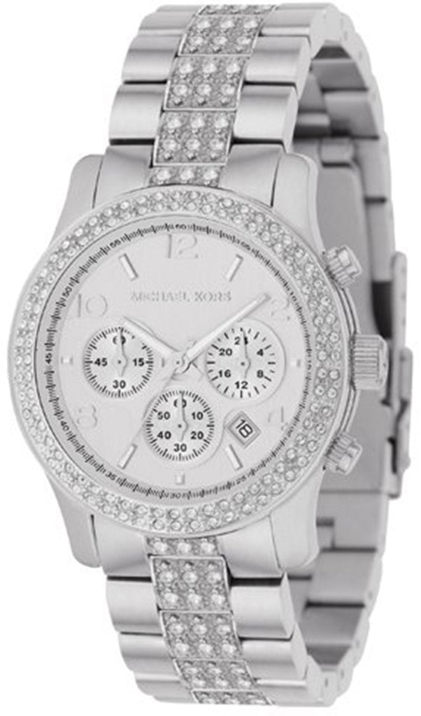 Michael Kors Bradshaw Silver Dial Silver Steel Strap Watch For Women - MK5108 Buy Now By Michael Kors