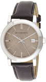 Burberry The City Gold Dial Brown Leather Strap Watch for Men - BU9011 Buy Now By Burberry