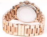 Michael Kors Bradshaw Black Dial Rose Gold Steel Strap Watch for Women - MK5854 Buy Now By Michael Kors