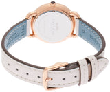 Coach Delancey White Dial White Leather Strap Watch for Women - 14502790 Buy Now By Coach