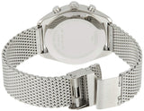 Tissot PR 100 Chronograph White Dial Silver Mesh Bracelet Watch For Men - T101.417.11.031.02 Buy Now By Tissot