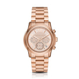 Michael Kors Cooper Rose Gold Rose Gold Steel Strap Watch for Women - MK6275 Buy Now By Michael Kors