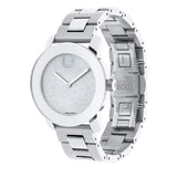 Movado Bold Crystal Dot Silver Dial Silver Steel Strap Watch For Women - 3600334 Buy Now By Movado