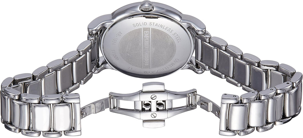Emporio Armani Classic Luigi Quartz Silver Dial Silver Steel Strap Watch For Men - AR1854 Buy Now By Emporio Armani
