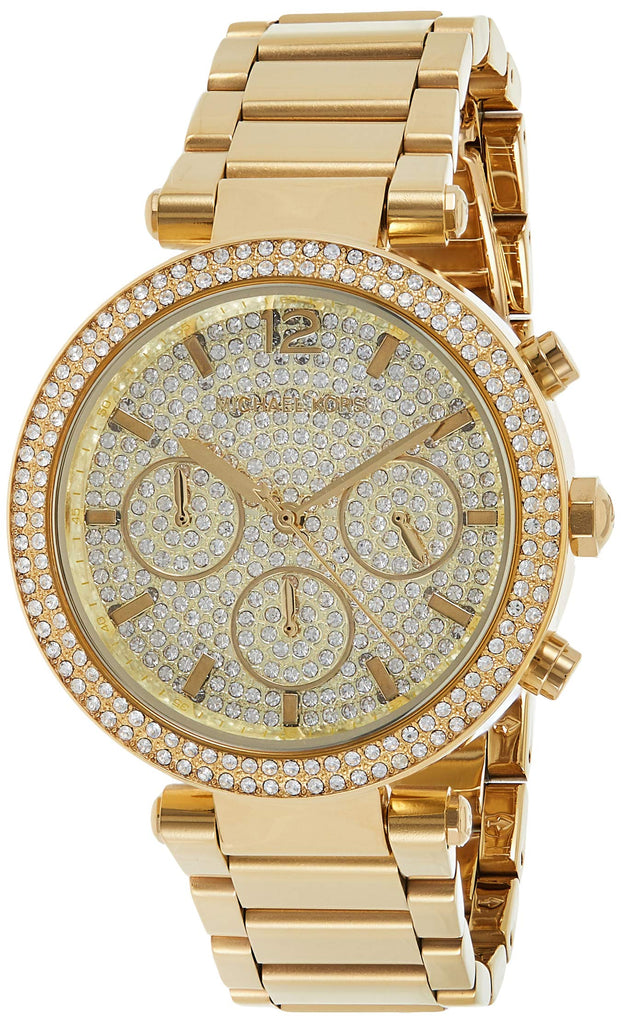 Michael Kors Parker Gold Dial Gold Steel Strap Watch for Women - MK5856 Buy Now By Michael Kors