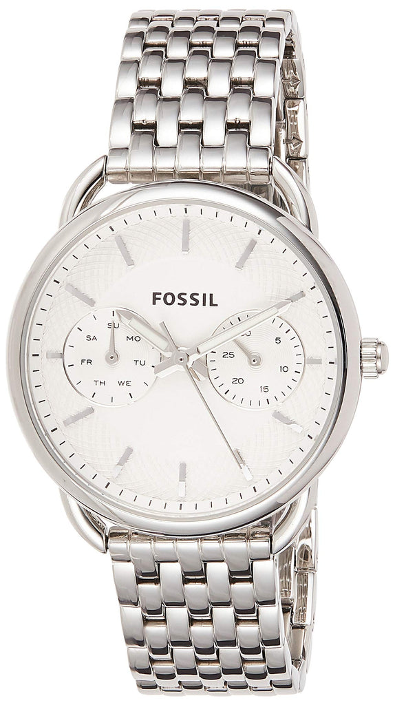 Fossil Tailor Silver Dial Silver Steel Strap Watch for Women - ES3712 Buy Now By Fossil