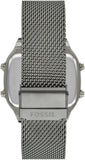Fossil Retro Digital Purple Dial Grey Mesh Strap Watch for Men - FS5888 Buy Now By Fossil