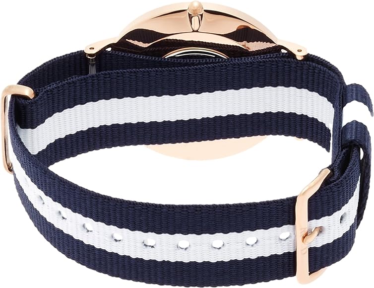 Daniel Wellington Classic Glasgow White Dial Two Tone NATO Strap Watch for Men - DW00100004 Buy Now By Daniel Wellington