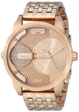 Diesel Mini Daddy Rose Gold Dial Rose Gold Steel Strap Watch For Men - DZ7318 Buy Now By Diesel