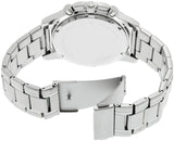 Fossil Dean Chronograph Black Dial Silver Steel Strap Watch for Men - FS4542 Buy Now By Fossil