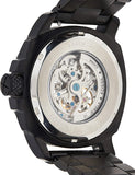 Fossil Modern Machine Automatic Skeleton Grey Dial Black Steel Strap Watch for Men - ME3134 Buy Now By Fossil