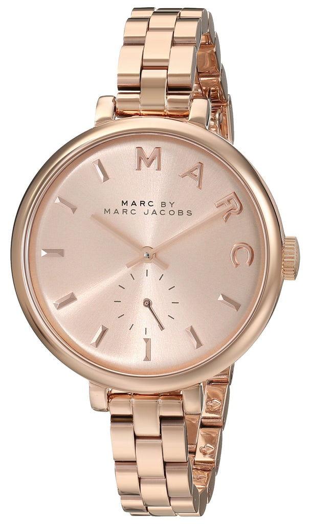 Marc Jacobs Sally Rose Gold Dial Rose Gold Steel Strap Watch for Women - MBM3364 Buy Now By Marc Jacobs