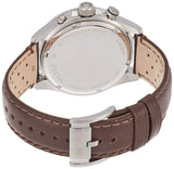 Fossil Wakefield Chronograph White Dial Brown Leather Strap Watch for Men - CH2943 Buy Now By Fossil