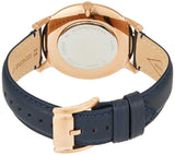 Fossil The Minimalist Slim White Dial Blue Leather Strap Watch for Men - FS5371 Buy Now By Fossil