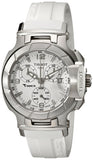 Tissot T Race Lady Chronograph White Dial White Rubber Strap Watch for Women - T048.217.17.017.00 Buy Now By Tissot