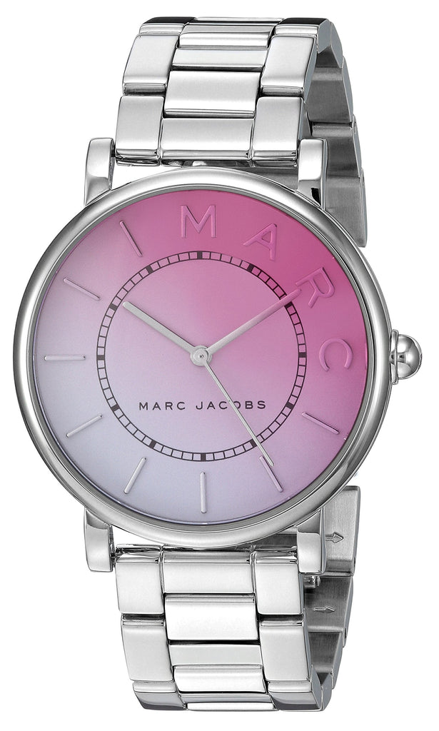 Marc Jacobs Roxy Pink Dial Silver Steel Strap Watch for Women - MJ3552 Buy Now By Marc Jacobs