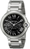 Cartier Ballon Bleu de Cartier Black Dial Silver Steel Strap Watch for Men - W6920042 Buy Now By Cartier