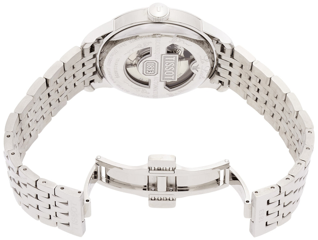 Tissot T Classic Le Locle Automatic White Dial Silver Steel Strap Watch For Men - T41.1.483.33 Buy Now By Tissot