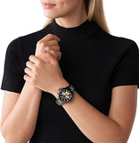 Michael Kors Wren Chronograph Black Dial Two Tone Steel Strap Watch for Women - MK6978 Buy Now By Michael Kors