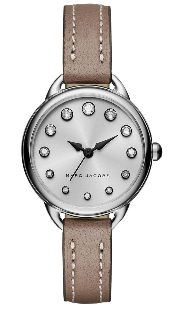 Marc Jacobs Betty White Dial Brown Leather Strap Watch for Women - MJ1480 Buy Now By Marc Jacobs