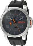 Hugo Boss Detroit Sport Analog Grey Dial Grey Rubber Strap Watch For Men - 1550007 Buy Now By Hugo Boss