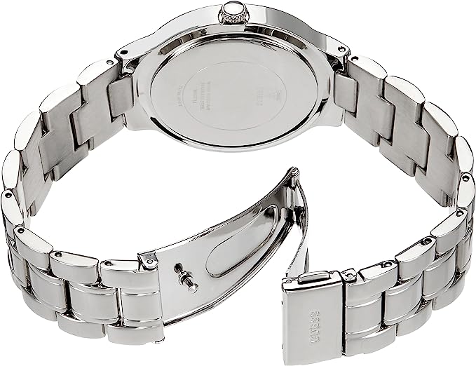 Guess Madison Diamonds Silver Dial Silver Steel Strap Watch for Women - W0637L1 Buy Now By Guess