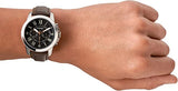 Fossil Grant Chronograph Black Dial Brown Leather Strap Watch for Men - FS4813 Buy Now By Fossil