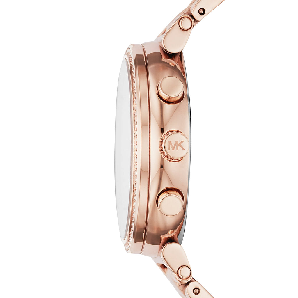 Michael Kors Sofie White Dial Rose Gold Steel Strap Watch For Women - MK6577 Buy Now By Michael Kors