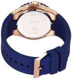 Guess Overdrive White Dial Blue Rubber Strap Watch for Women - W0149L5 Buy Now By Guess