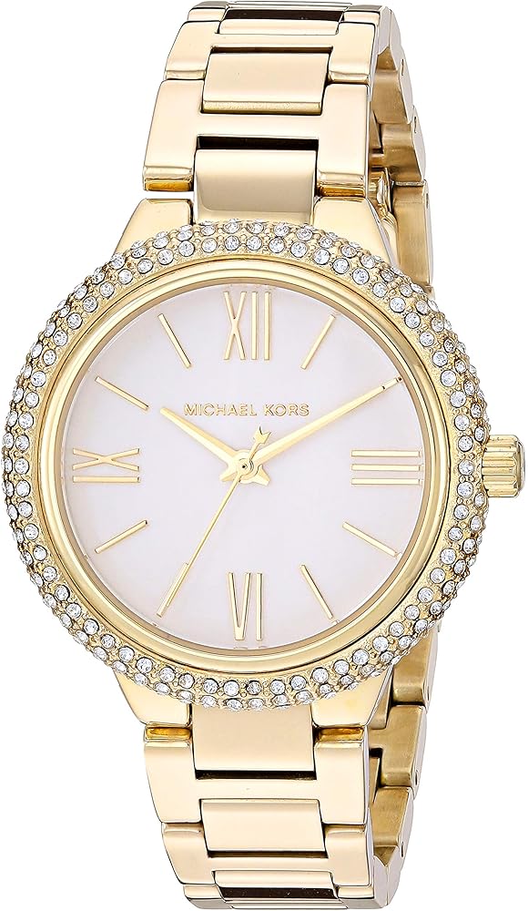 Michael Kors Taryn Quartz Gold Dial Gold Steel Strap Watch For Women - MK4459 Buy Now By Michael Kors