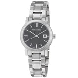 Burberry The City Black Dial Silver Steel Strap Watch for Women - BU9101 Buy Now By Burberry