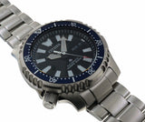 Citizen Promaster Fugu Limited Edition Diver's 200m Automatic Black Dial Silver Steel Strap Watch For Men - NY0098-84E Buy Now By Citizen