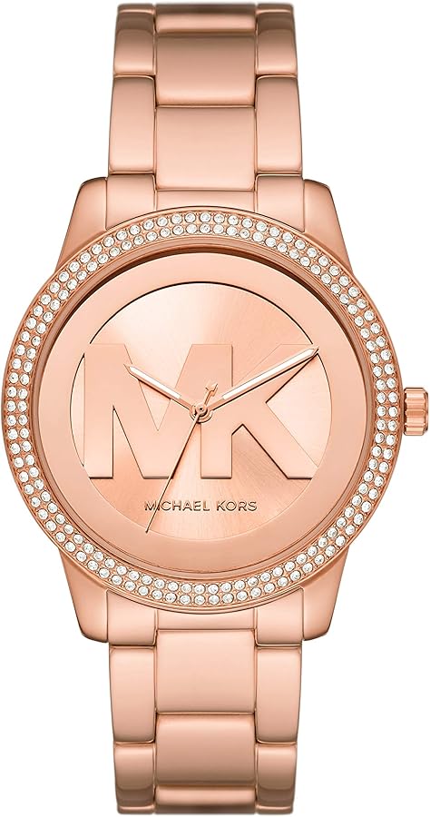 Michael Kors Tibby Quartz Rose Gold Dial Rose Gold Steel Strap Watch For Women - MK6880 Buy Now By Michael Kors