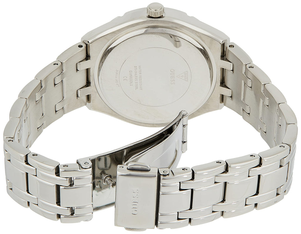 Guess Cosmo Diamonds Silver Dial Silver Steel Strap Watch For Women - GW0033L1 Buy Now By Guess