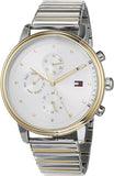 Tommy Hilfiger Blake Silver Dial Two Tone Steel Strap Watch for Women - 1781908 Buy Now By Tommy Hilfiger