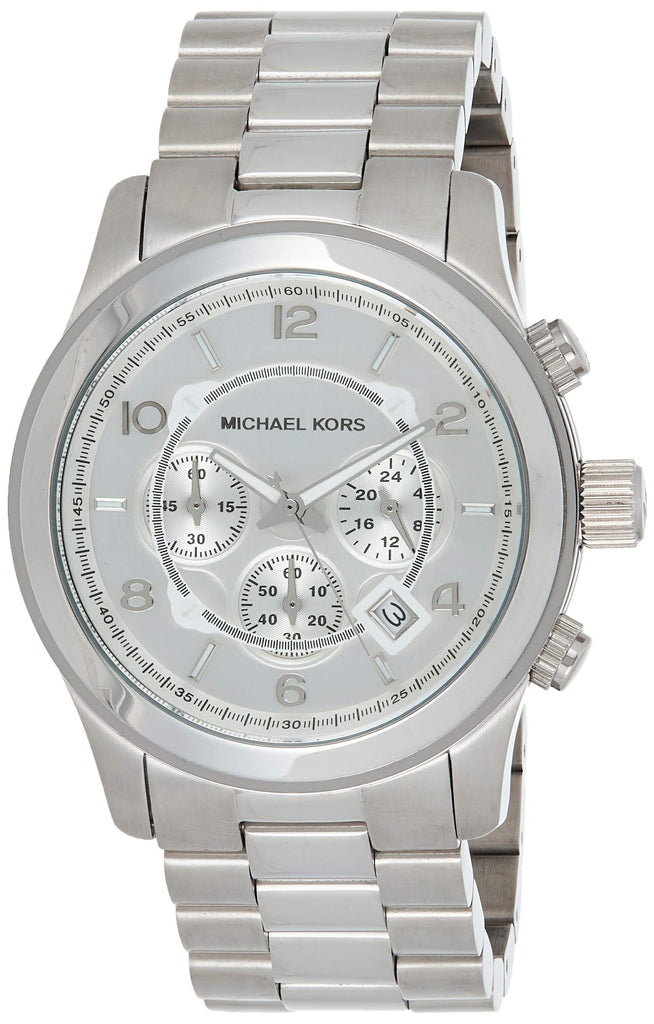 Michael Kors Runway Silver Dial Silver Steel Strap Watch for Men- MK8086 Buy Now By Michael Kors