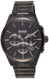 Hugo Boss Onyx Black Dial Black Steel Strap Watch for Men - 1513365 Buy Now By Hugo Boss