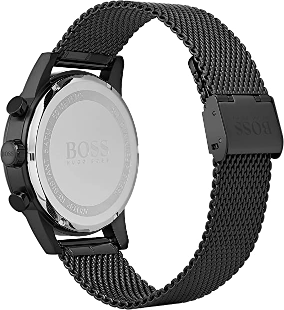 Hugo Boss Talent Gunmetal Dial Grey Mesh Bracelet Watch for Men - 1513637 Buy Now By Hugo Boss