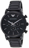Emporio Armani Luigi Chronograph Black Dial Black Stainless Steel Watch For Men - AR1895 Buy Now By Emporio Armani