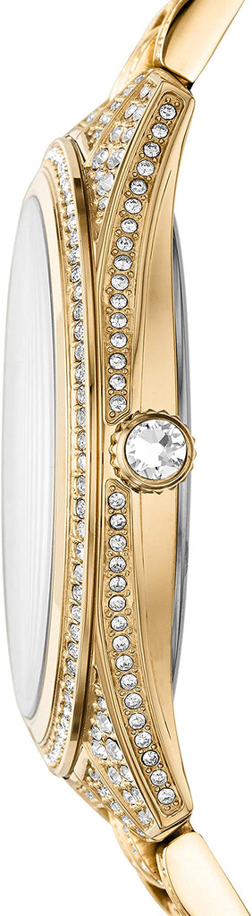 Michael Kors Lauryn Crystals Gold Dial Gold Steel Strap Watch For Women - MK3930 Buy Now By Michael Kors
